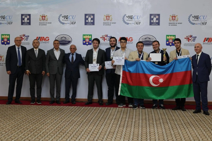 Azərbaycan şahmatçıları təltif olunub