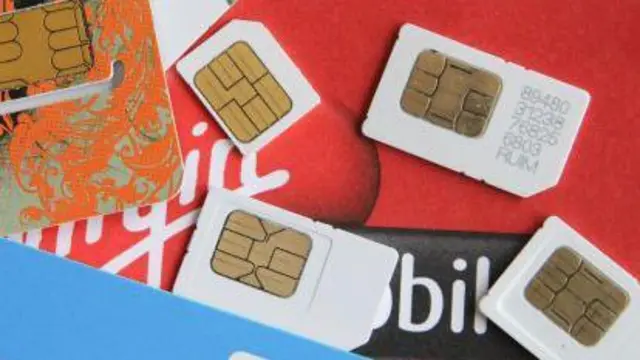 SIM kartlar 