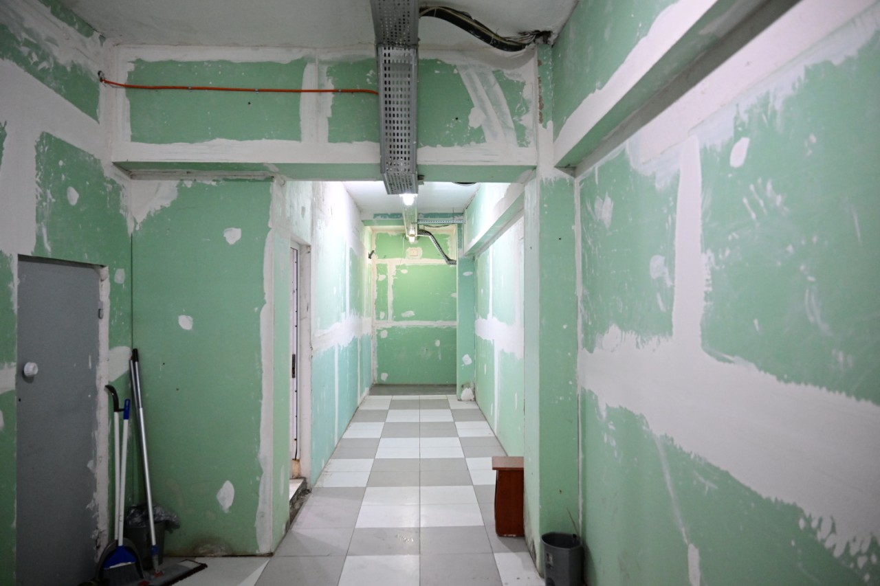 “Moskva” univermağının binasında qanunsuz təmir işləri aparılıb - FOTOLAR