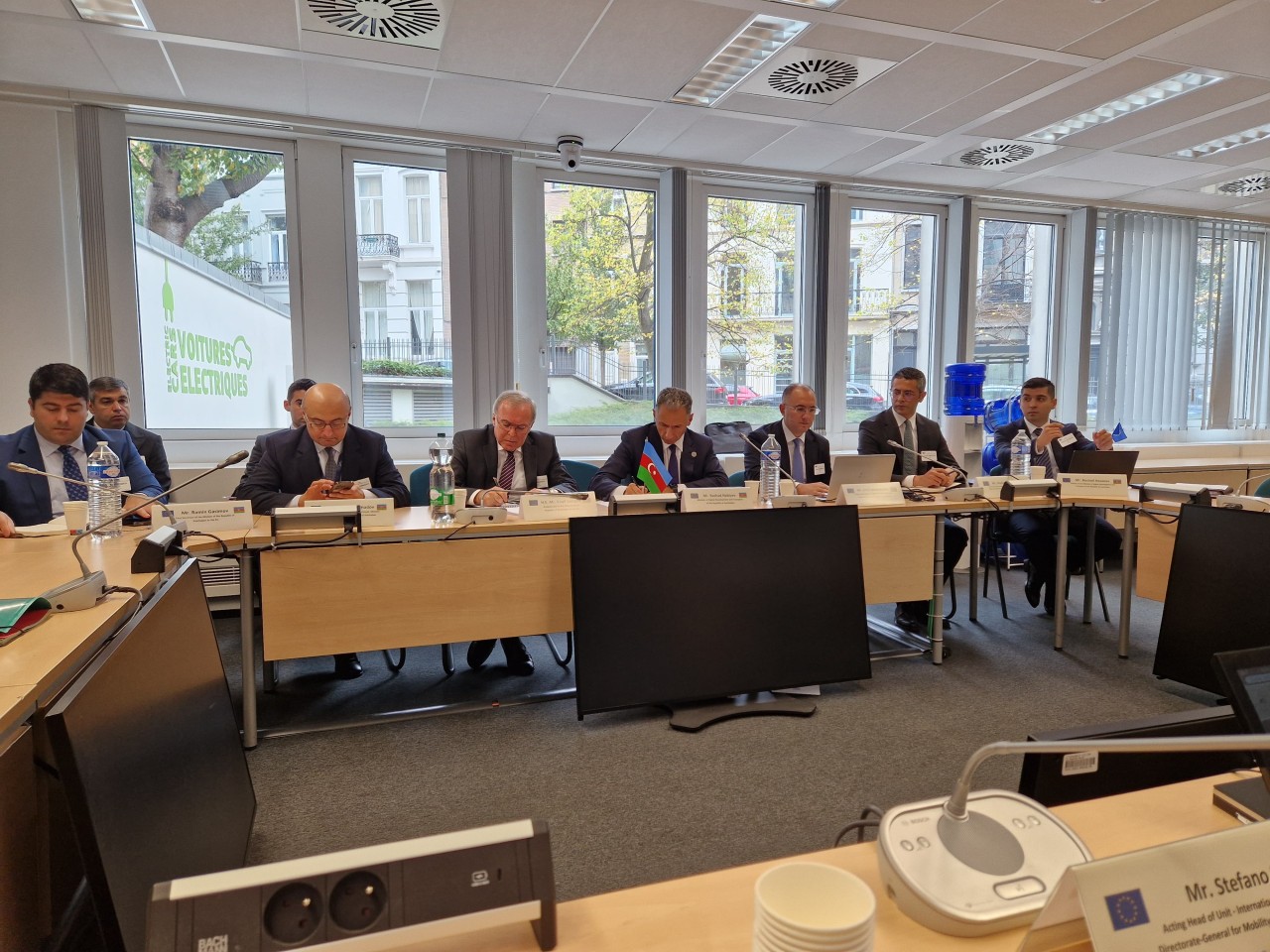 Nazir Rəşad Nəbiyev Brüsseldə tədbirdə iştirak edib - FOTOLAR