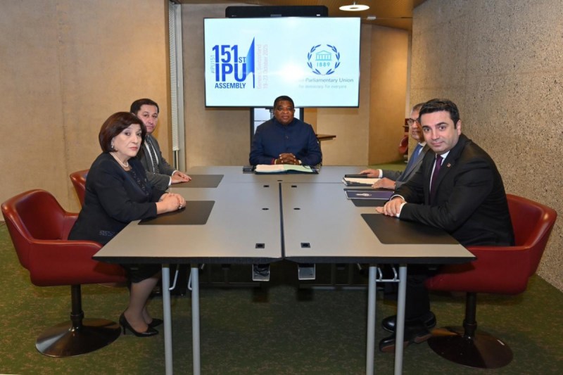 Sahibə Qafarova və Alen Simonyan arasında görüş başa çatıb - AzPost.info