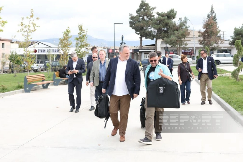 Xarici qonaqlar Qarabağ Universitetini ziyarət ediblər