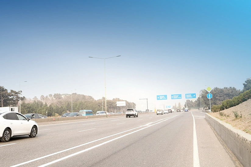 Şamaxinkadan Biləcəriyə qədər xüsusi hərəkət zolağı təşkil edilib