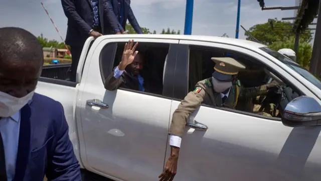 Assimi Qoyta Bamakoda hərəkət edərkən