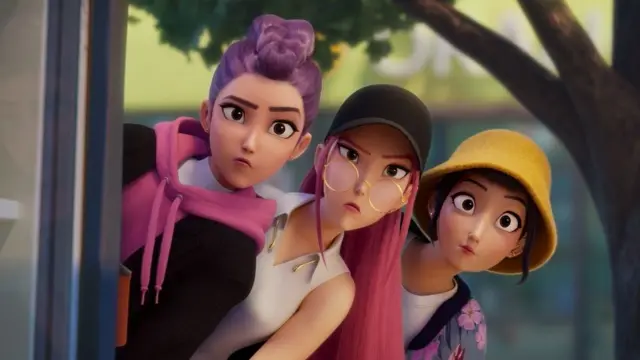 "K-pop — şeytan ovçuları" (Kpop Demon Hunters)
