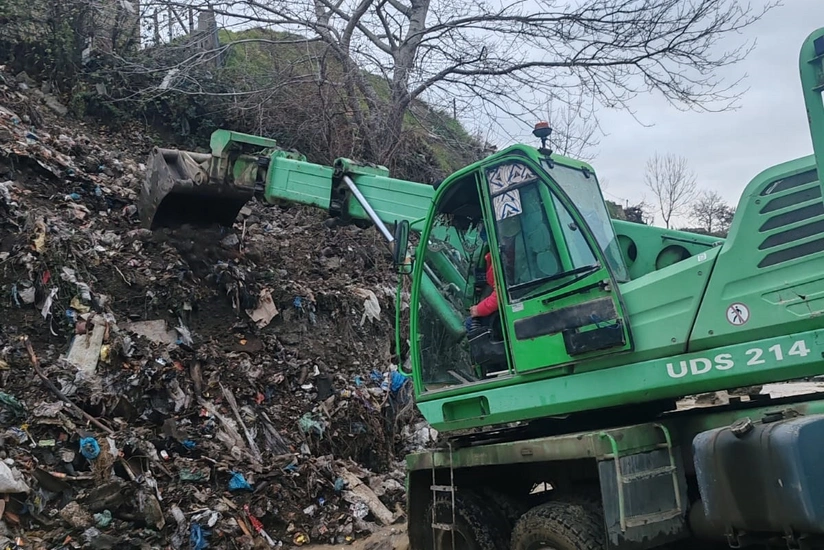 Qudyalçayın Xaçmazdan keçən hissəsində təmizlik aksiyası aparılıb