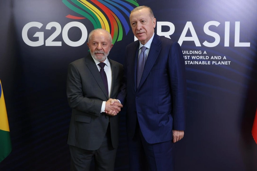 Ərdoğan braziliyalı həmkarı ilə regional və qlobal məsələləri müzakirə edib