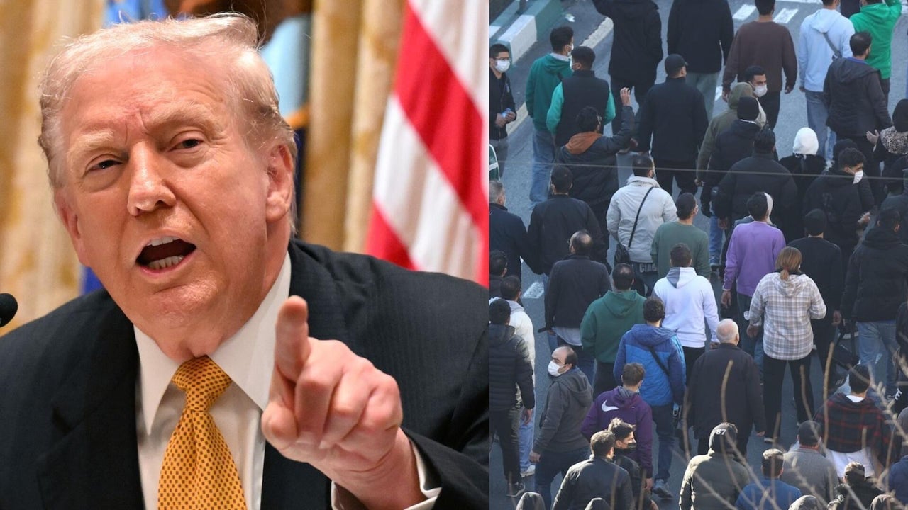 Trump issues warning to Iran as activists report dozens killed in anti-government protests