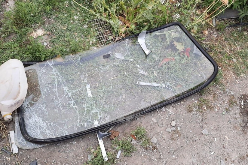 Salyanda mikroavtobus minik avtomobili ilə toqquşub, xəsarət alanlar var