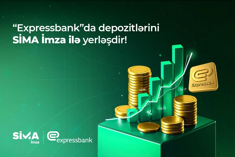 SİMA İmza ilə Expressbankda depozit yerləşdirilməsi rəqəmsallaşdı