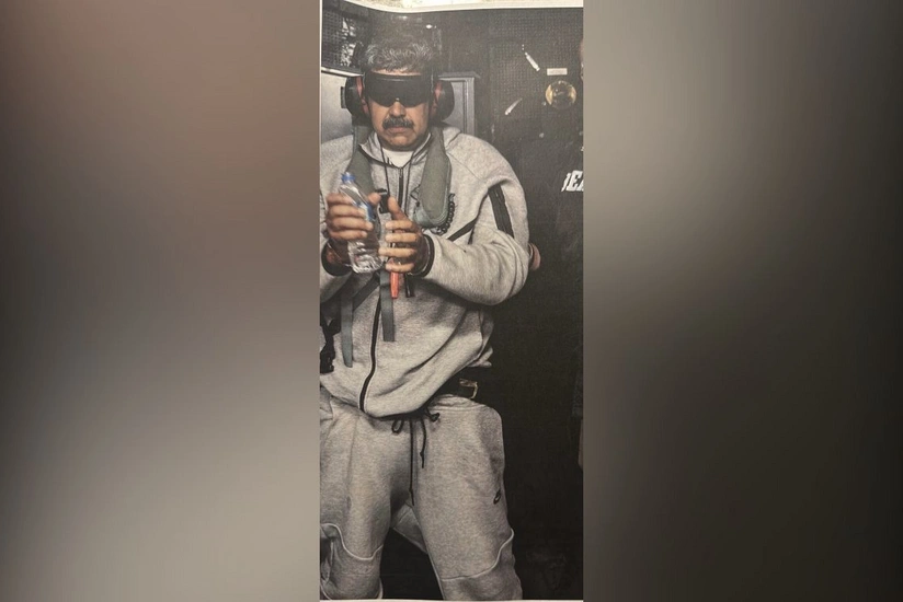 Tramp Maduronun ABŞ gəmisindəki fotosunu paylaşıb