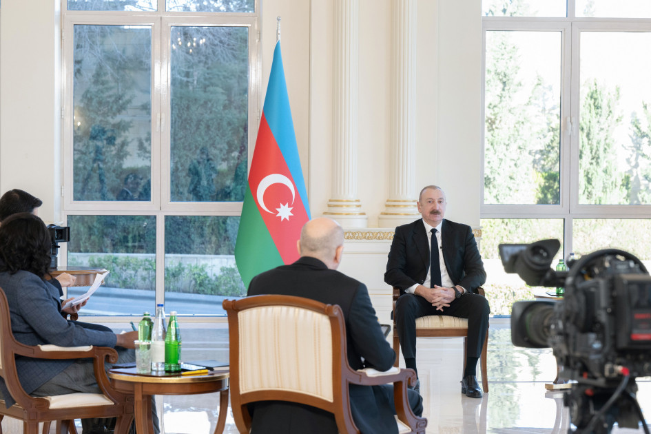 Manset.az | Prezident İlham Əliyevin müsahibəsi dünya mediasının GÜNDƏMİNDƏ