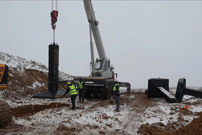 Zəngəzur elektrik ötürmə xəttinin çəkilməsinə başlanılıb