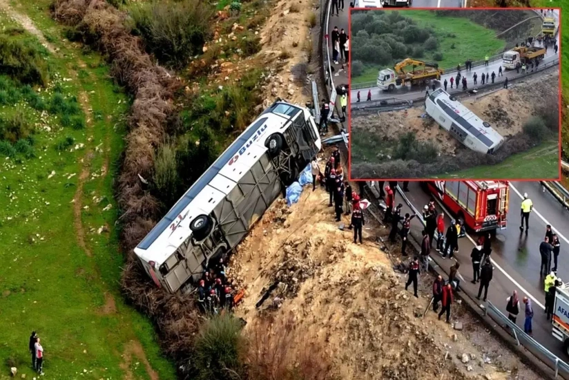 Antalyada baş verən avtobus qəzasında ölənlərin sayı 10-a çatıb