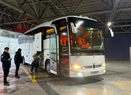 Bakı-Laçın reysi üzrə ilk avtobus yola düşüb