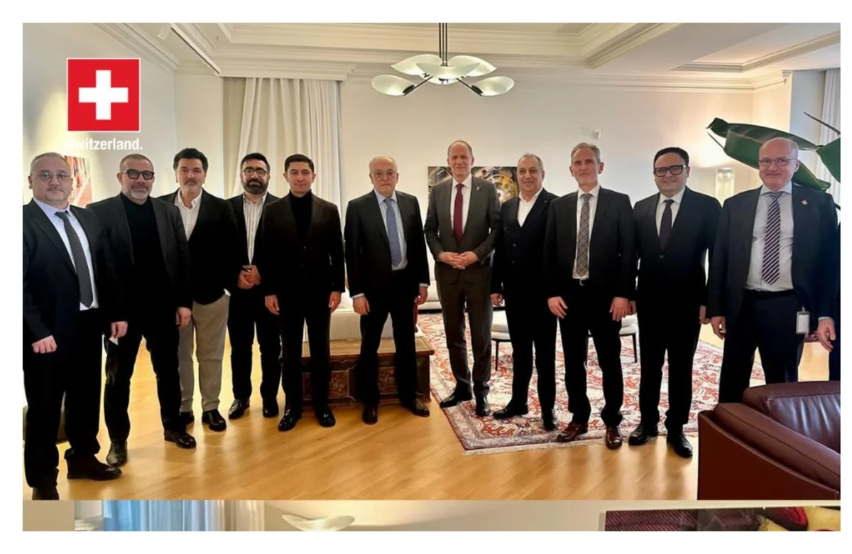 İsveçrə şirkətlərinin Azərbaycanla geniş əməkdaşlıq istiqamətləri müzakirə edilib