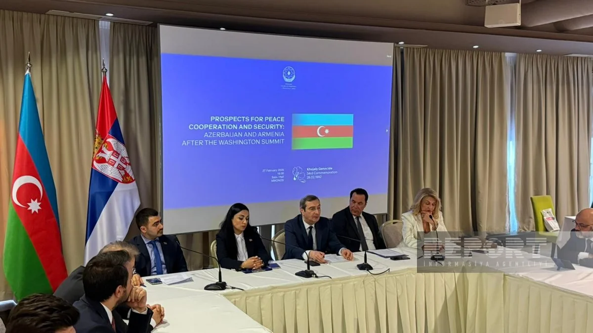 Səfir Belqradda Azərbaycanın sülh təşəbbüsündən danışıb: Ermənistanın son addım atması qalır