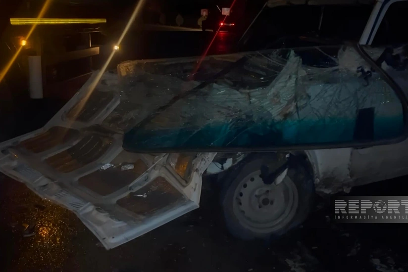 Şərurda avtomobil TIRla toqquşub, xəsarət alanlar var