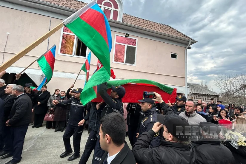 Ucarda I Qarabağ müharibəsinin itkin-şəhidi Azad Cəlilovla vida mərasimi keçirilib
