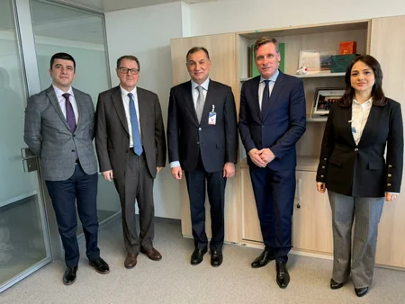 AHİK nümayəndə heyəti Cenevrədə BƏT rəsmiləri ilə görüşlər keçirib