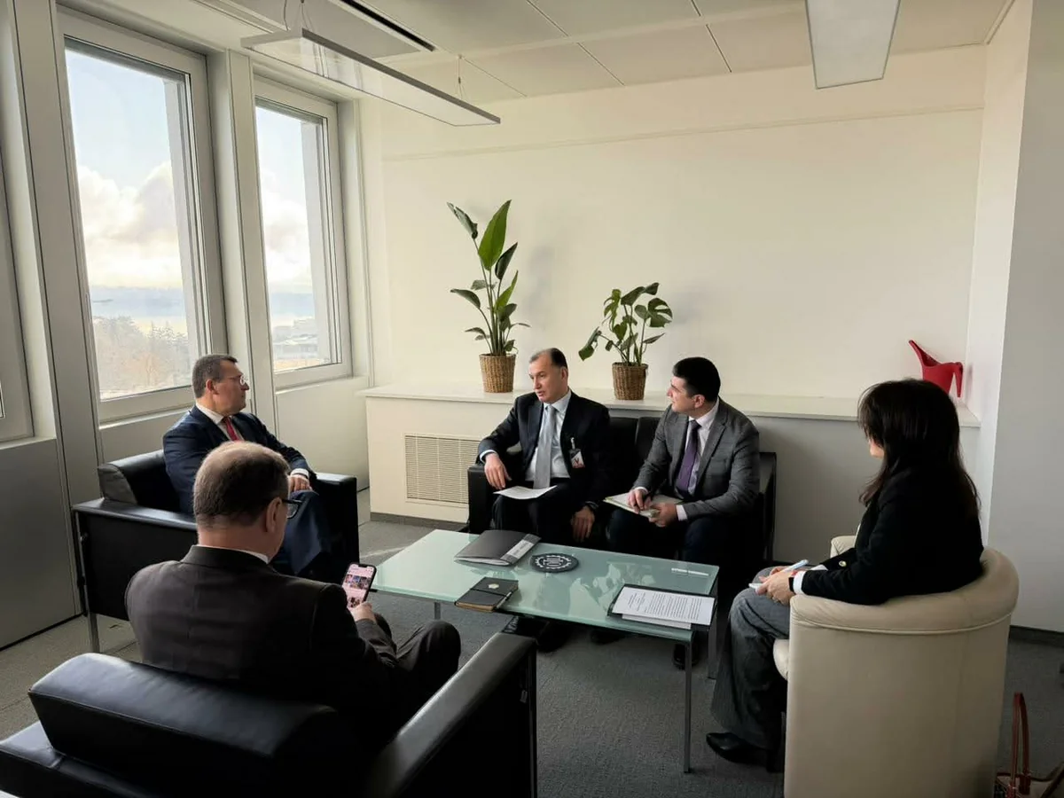 AHİK nümayəndə heyəti Cenevrədə BƏT rəsmiləri ilə görüşlər keçirib