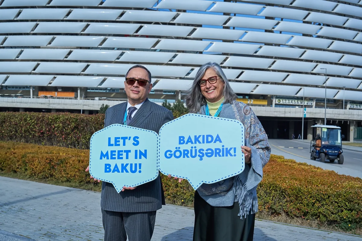 Anaklaudiya Rossbax WUF13-ün keçiriləcəyi Bakı Olimpiya Stadionunda olub