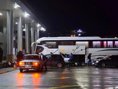 Bakıdan yola düşən avtobus Naxçıvana çatıb