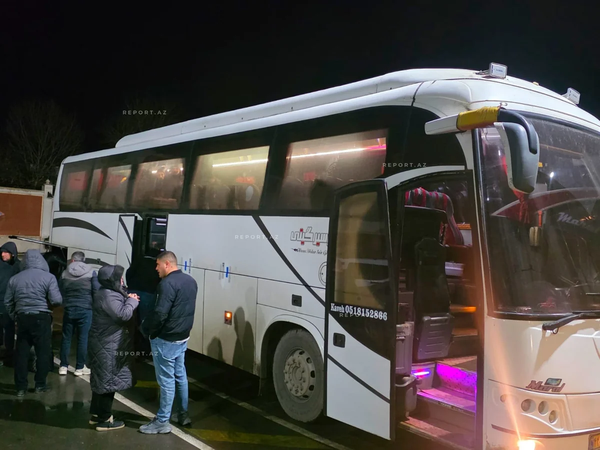 Bakıdan yola düşən avtobus Naxçıvana çatıb