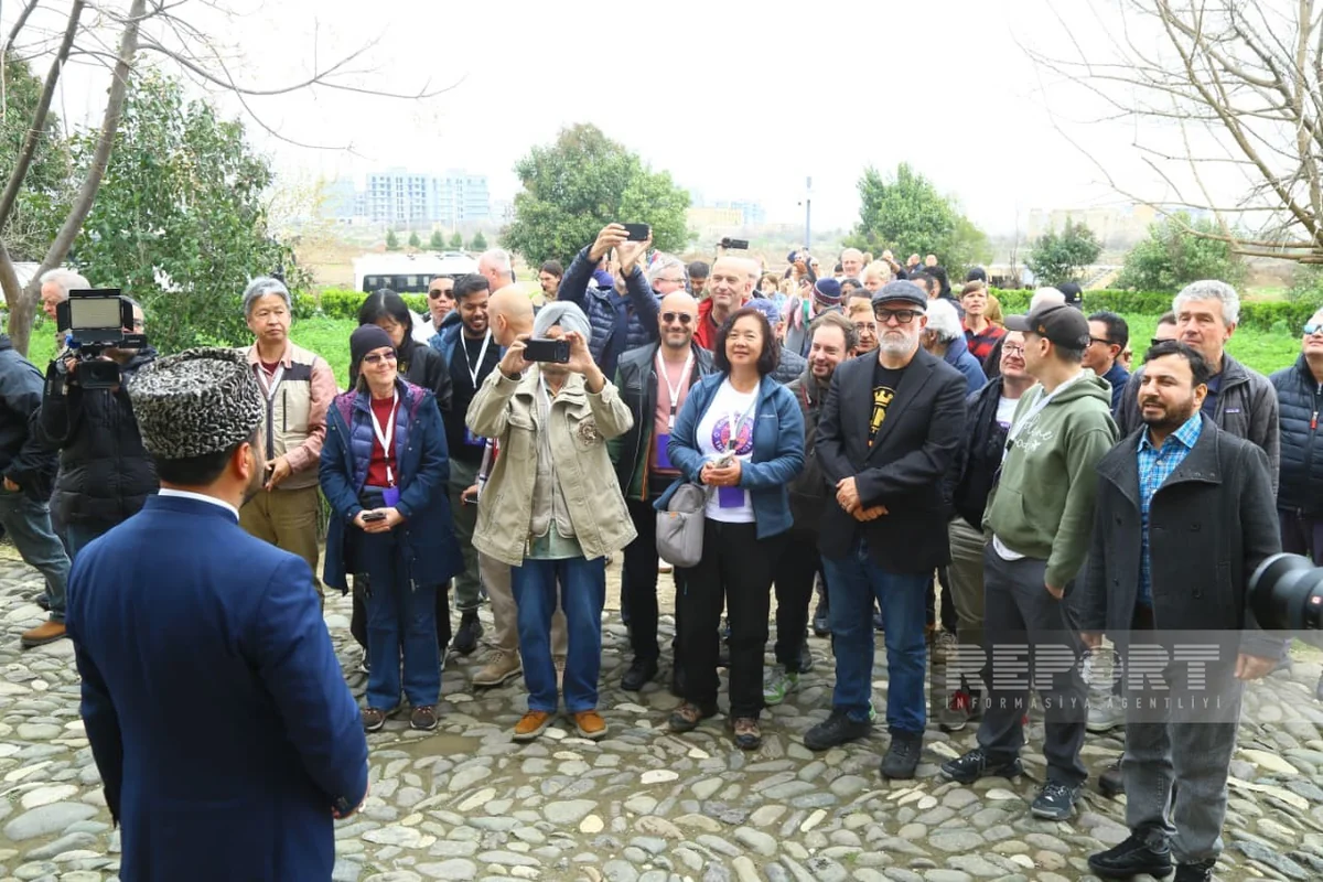 Beynəlxalq səyyahlar Ağdam şəhərinə gəliblər