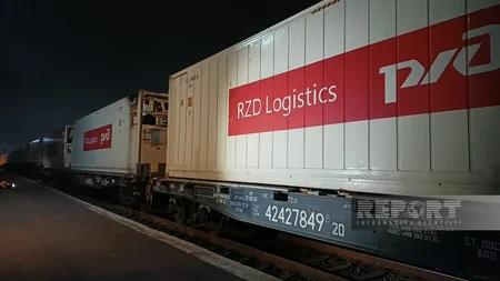 Rusiyanın İrana göndərdiyi humanitar yardım Astara stansiyasına çatıb