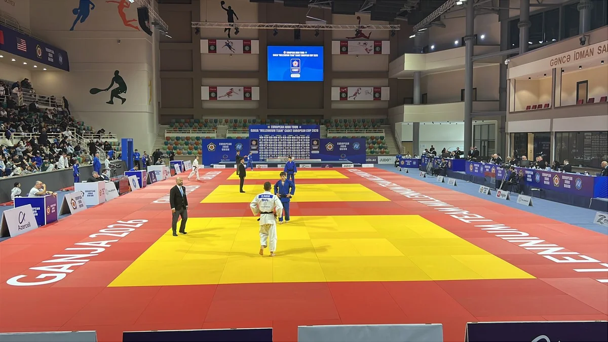 Azərbaycanın yeniyetmə cüdoçuları Avropa Kubokunda 24 medal qazanıblar