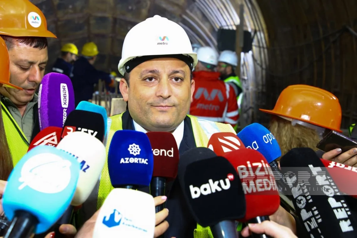 Bakı metrosunda İçərişəhər keçid kamerasının inşasının tamamlanacağı vaxt açıqlanıb