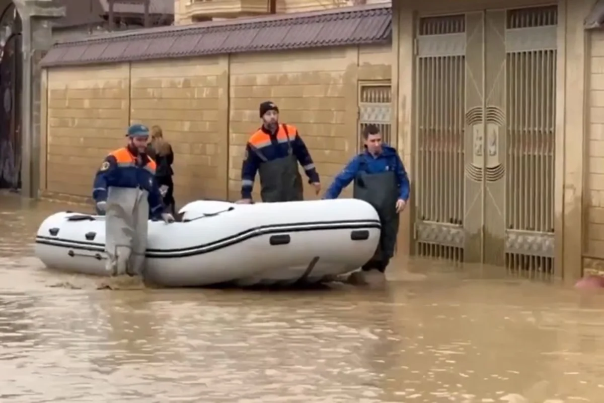 Dağıstanda daşqınlar nəticəsində üç nəfər ölüb