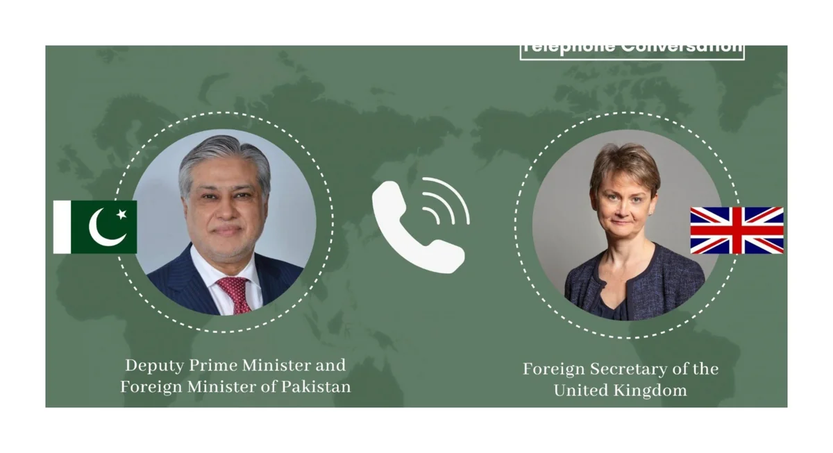 İshaq Dar ilə İvett Kuper ABŞ-İran danışıqlarını və regiondakı vəziyyəti müzakirə ediblər