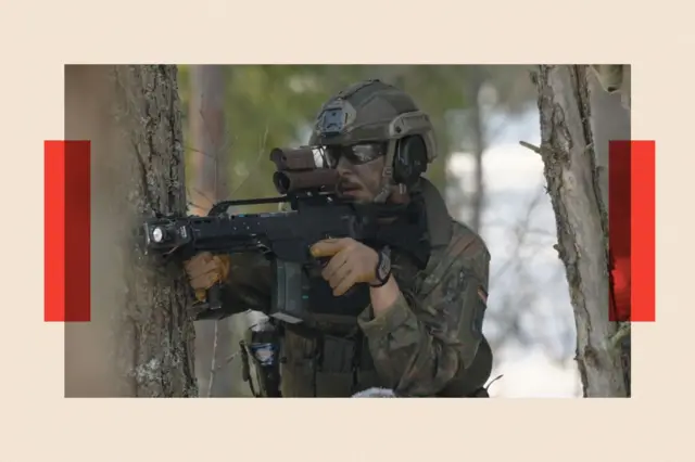 Almaniyada hərbi məşqlər 