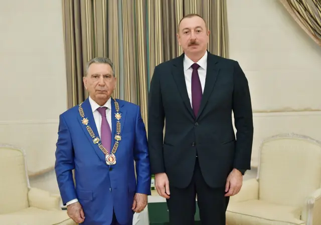 İlham Əliyev və Ramiz Mehdiyev