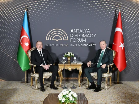 Antalyada İlham Əliyevlə Rəcəb Tayyib Ərdoğanın görüşü keçirilib - YENİLƏNİB