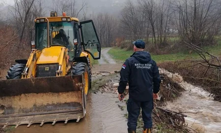 Serbiyada leysan yağışları subasmalara səbəb olub
